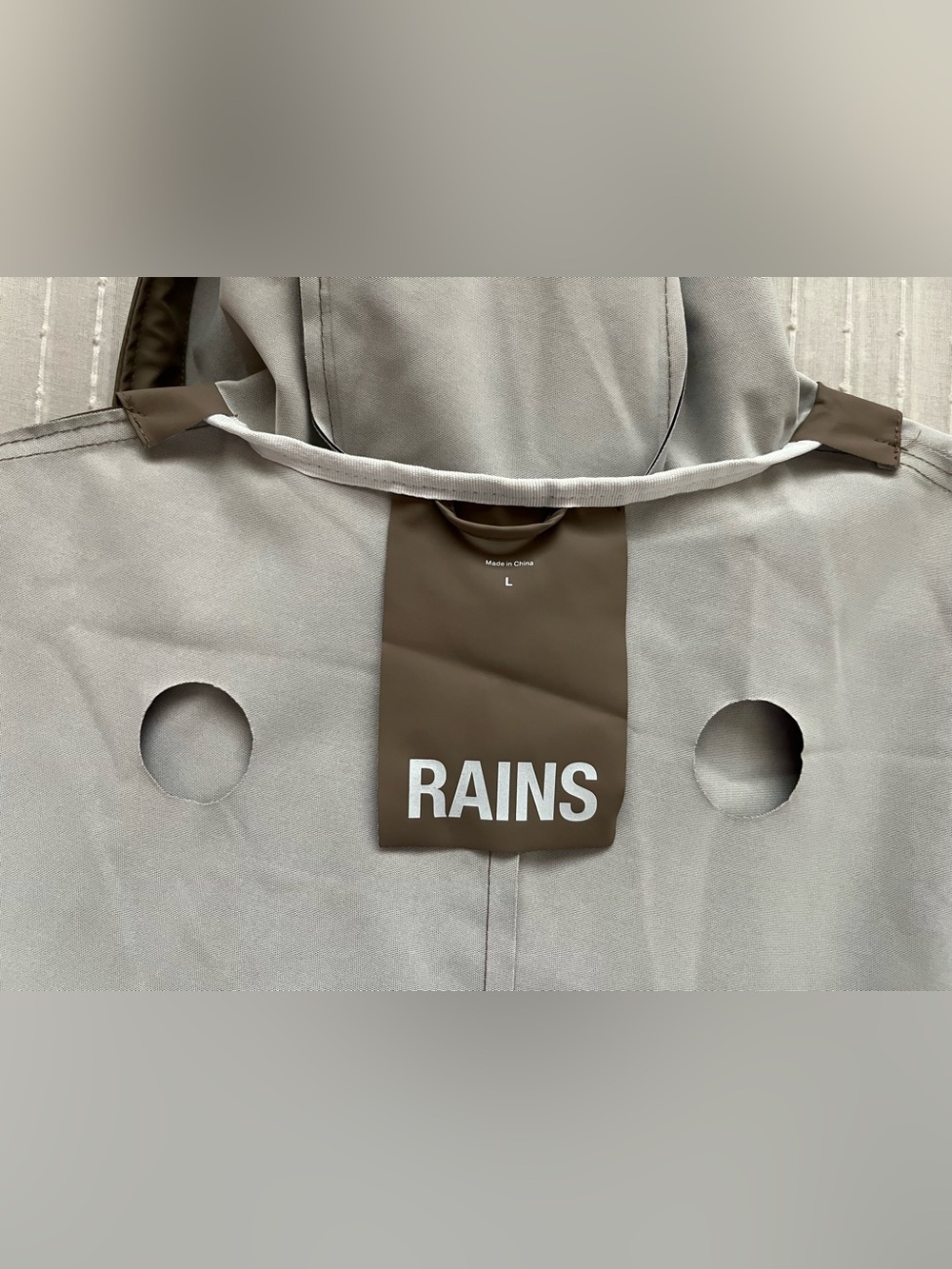 🔆Rains String W Parka Size L - Picture 5 of 16